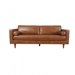 Amsterdam 3 Seater Leather Sofa